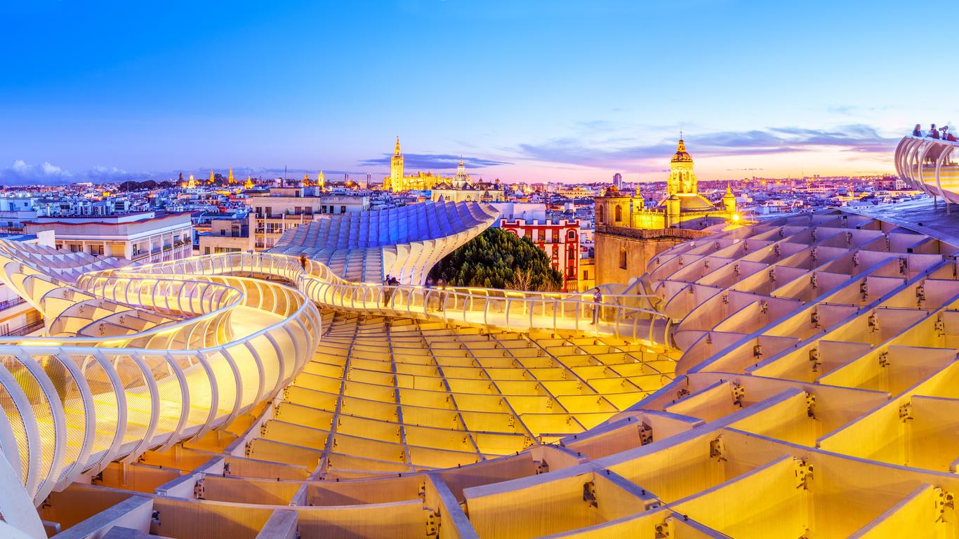 Look for other cheap flights to Seville